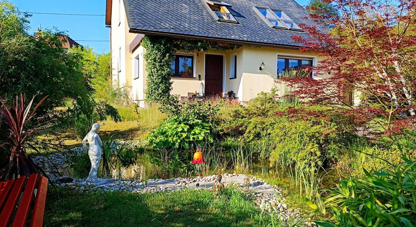 Ferienhaus "Am Waldsaum" Apartment Kurort Gohrisch Exterior photo